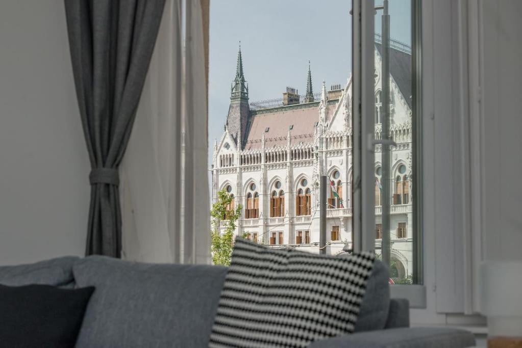 Parlament Panorama Luxury Apartman Budapest Exterior foto